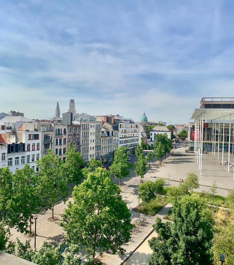 Sleep Inn - Black And Gold Loft Antwerp Cityview Exteriör bild